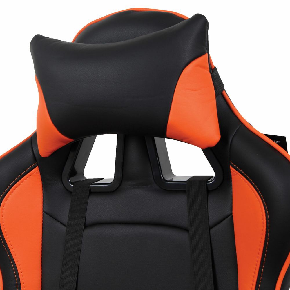 Кресло компьютерное BRABIX GT Racer GM-100 Черный-оранжевый