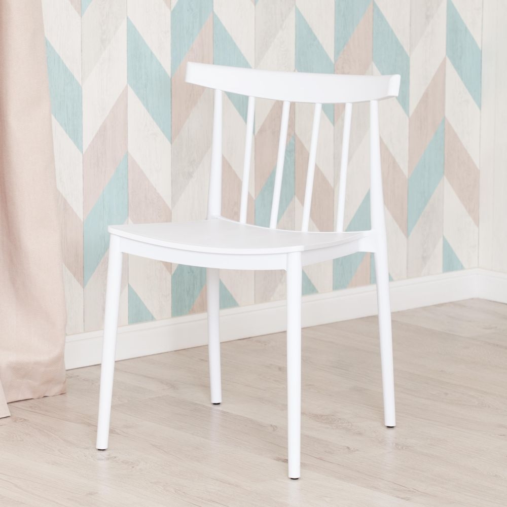 Стул FERMA (mod. 707) / 1 шт. в упаковке пластик, 50 х 51 х 76 см, White (белый)