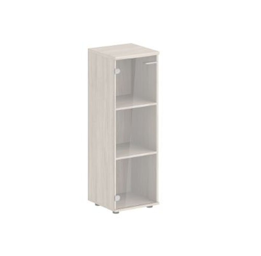 Шкаф средний со стеклом Sigma SG.814.OL.GL Дуб светлый