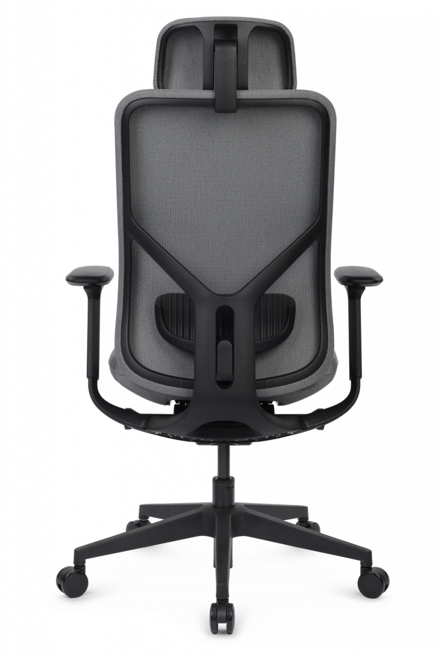 Кресло Antler EAN-001A Черный пластик/Серый