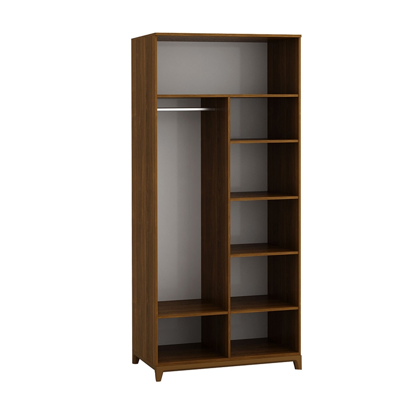 Шкаф двухстворчатый Сканди с зеркалами Сапфир