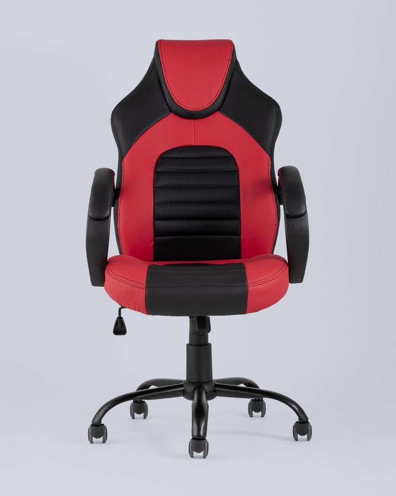Геймерское кресло TopChairs Racer Midi Красный
