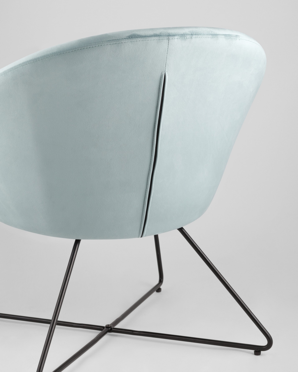 Кресло Колумбия Пыльно-голубое