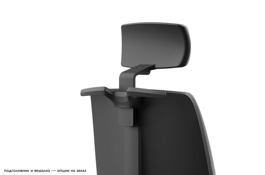 Кресло с подголовником DION 870 1D black Kiton 08 headrest hanger Зеленый Черный
