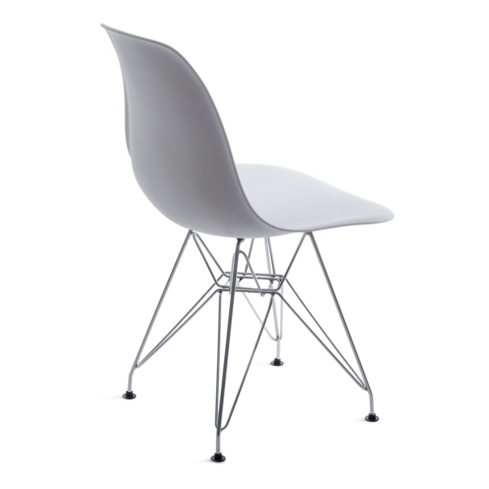 Стул CINDY IRON CHAIR (EAMES) (mod. 002) / 1 шт. в упаковке металл, пластик, 51x46x82,5, белый