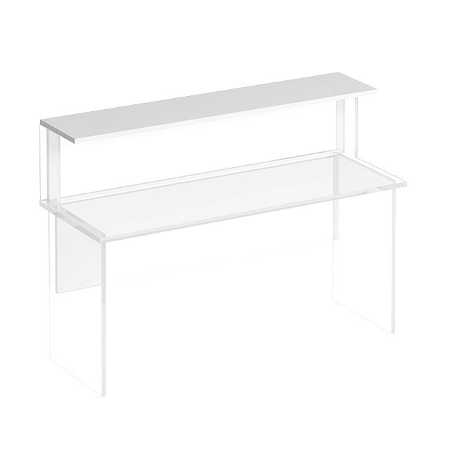 Полка настольная Формула ФР 443 Белый/антрацит