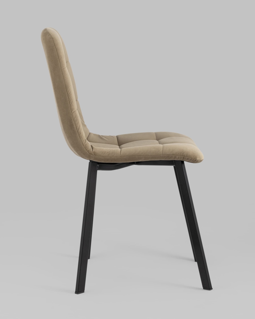 Стул Oliver Square велюр Капучино