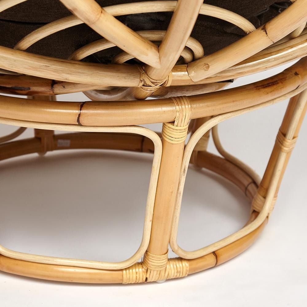 Кресло PAPASAN ECO/ПАПАСАН ЭКО P115-1/SP STD /без подушки/ 115x101x92 см, Natural (натуральный)