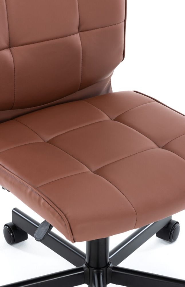 Кресло для персонала Everprof EP-300 Экокожа Коричневый