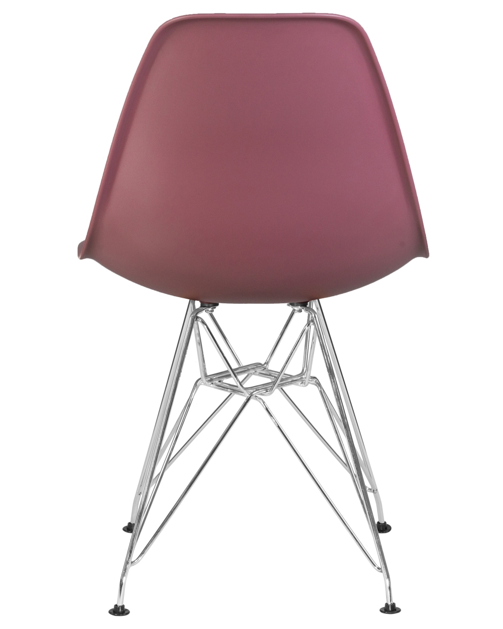 Стул обеденный DOBRIN DSR ножки хром Пыльная роза NX-P-11