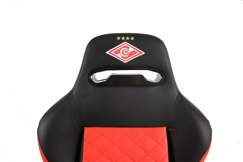 Кресло геймерское ZONE 51 Спартак Легенда Black Red