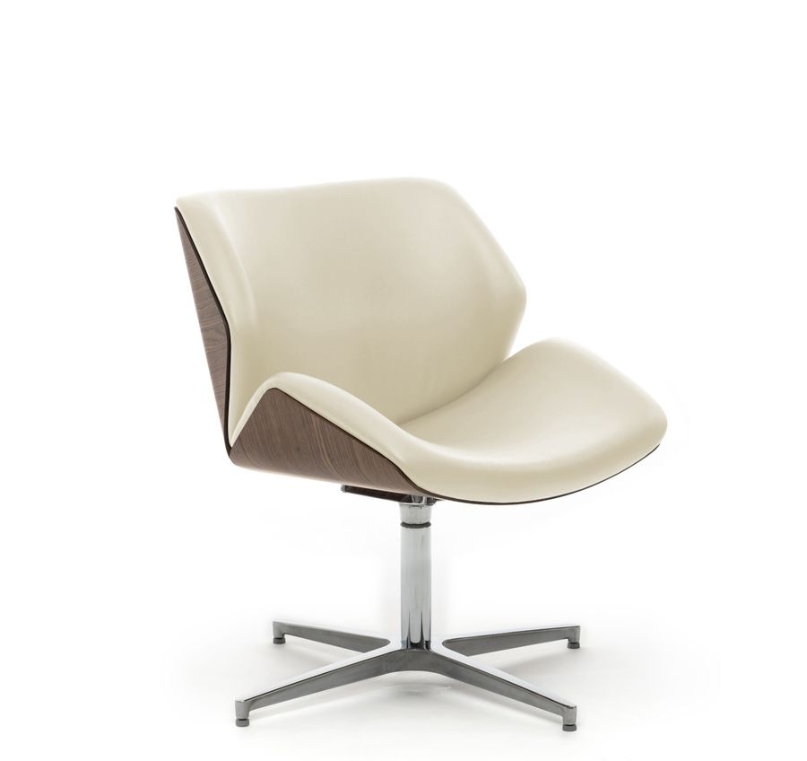 Кресло CHARM/B Wood Nut Rio Latte Бежевый Орех