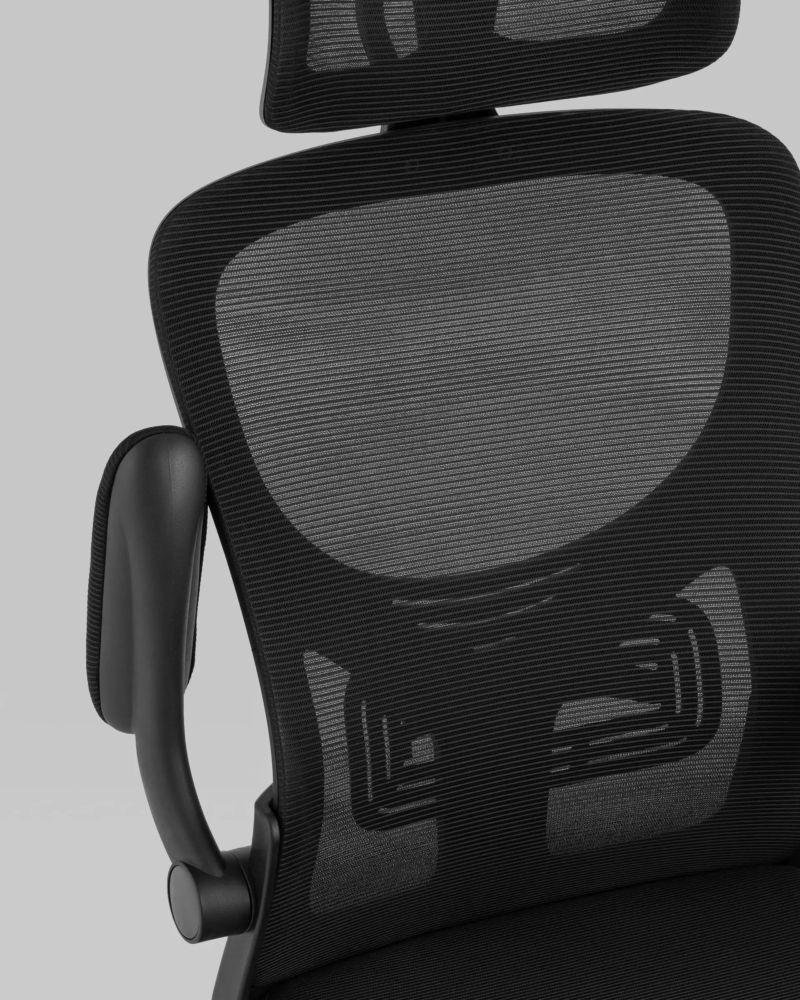 Кресло офисное ТопЧаирс Аироне Черный / TopChairs Airone