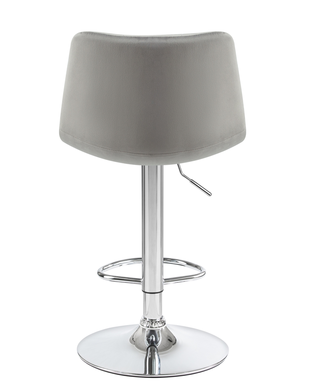Стул барный DOBRIN TAILOR Серый велюр MJ9-75