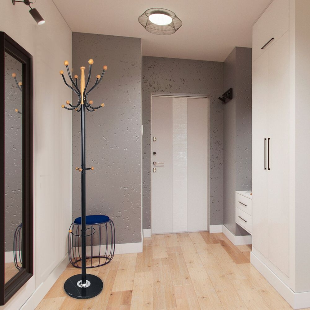 Вешалка-стойка BRABIX CR-8243 на мраморном диске