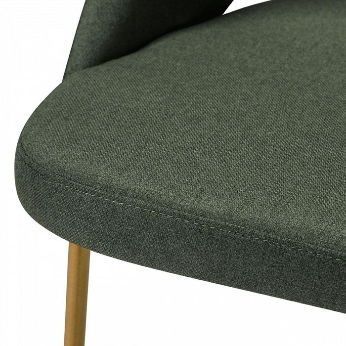 Кресло Бар. Lars Б темно-зеленый/Линк золото