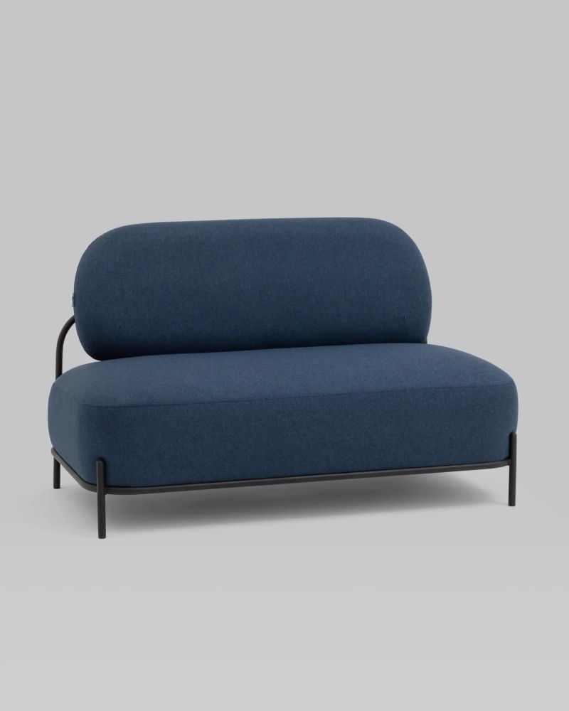 Диван Стоун рогожка Синий