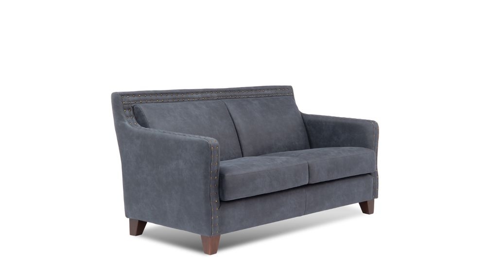 Диван Палермо 2Д натуральная кожа Зеленый