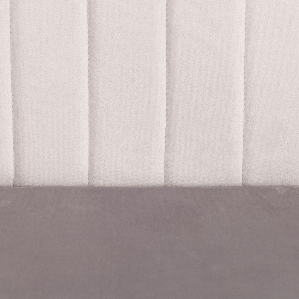 Стул VERTER (mod. 37-1) металл, вельвет, 47,8 х 41,5 х 97 см, Light grey (светло-серый) HLR14 / черный