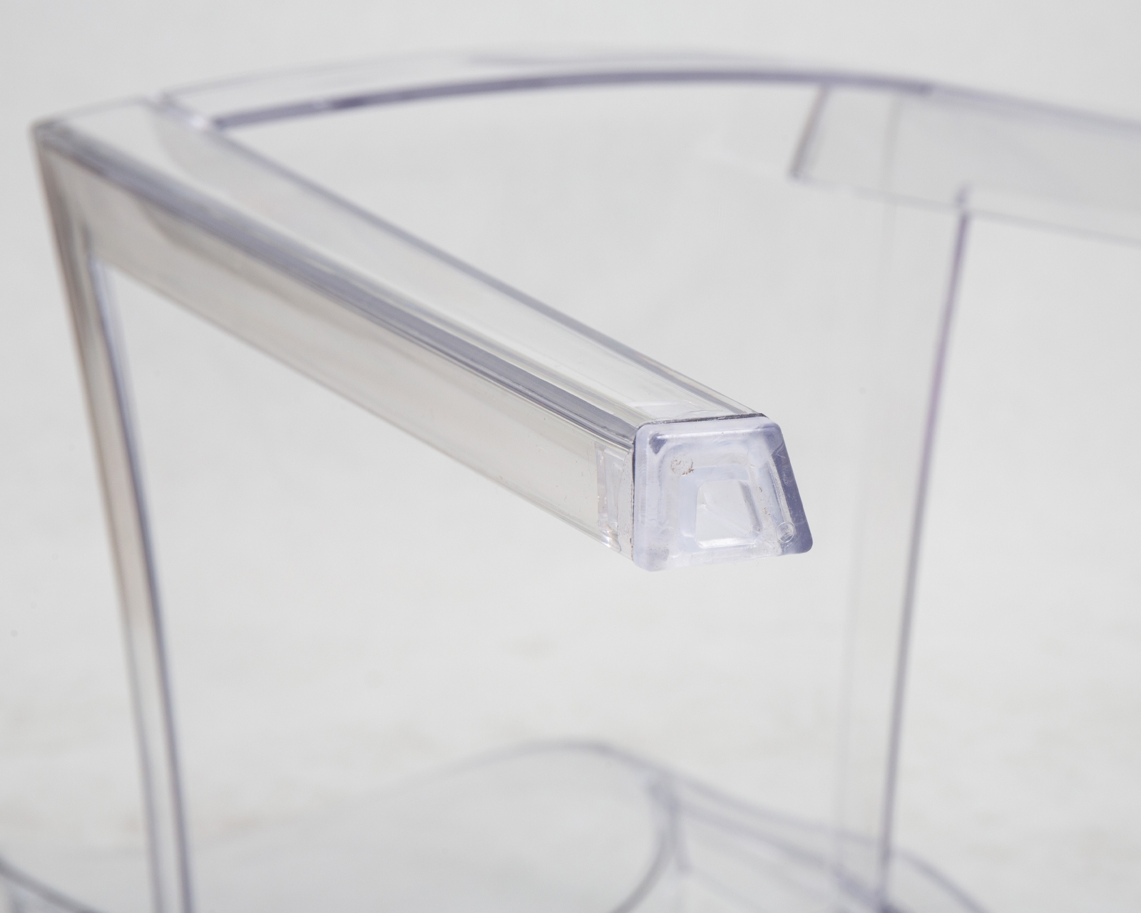 Стул обеденный DOBRIN VICTORIA GHOST Прозрачный