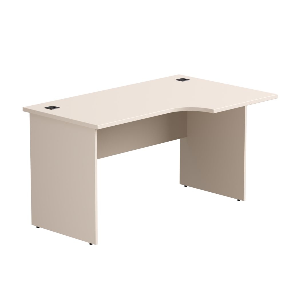 Стол эргономичный с опорами ЛДСП Everprof EVO 254S113 (правый) Кашемир