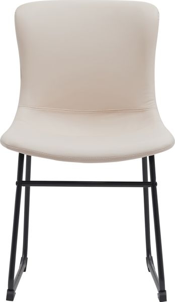 Кресло для посетителей Everprof Expo CF Экокожа Бежевый