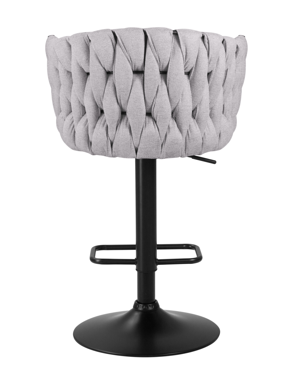 Стул барный DOBRIN LEON Серая ткань LAR 275-17
