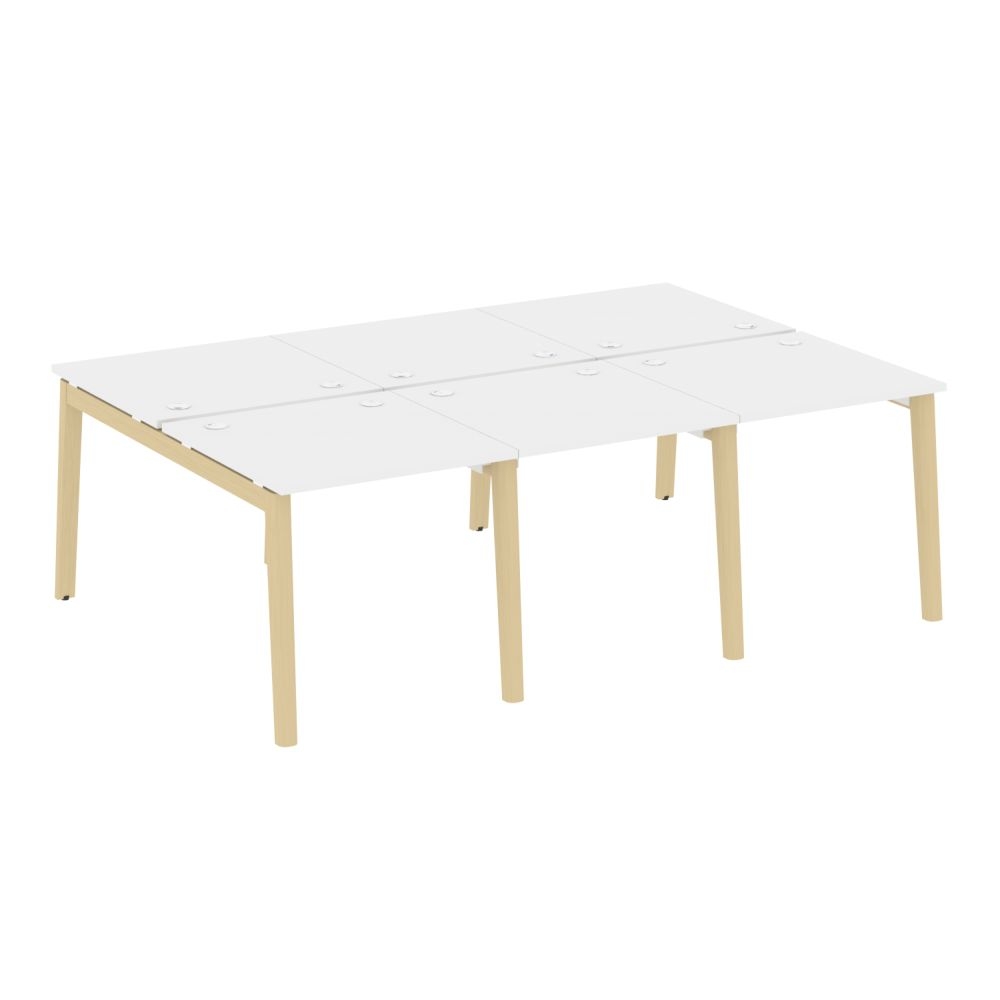 Рабочая станция ONIX WOOD OW.D.RS-6.0.8 Белый Бриллиант/Светлый
