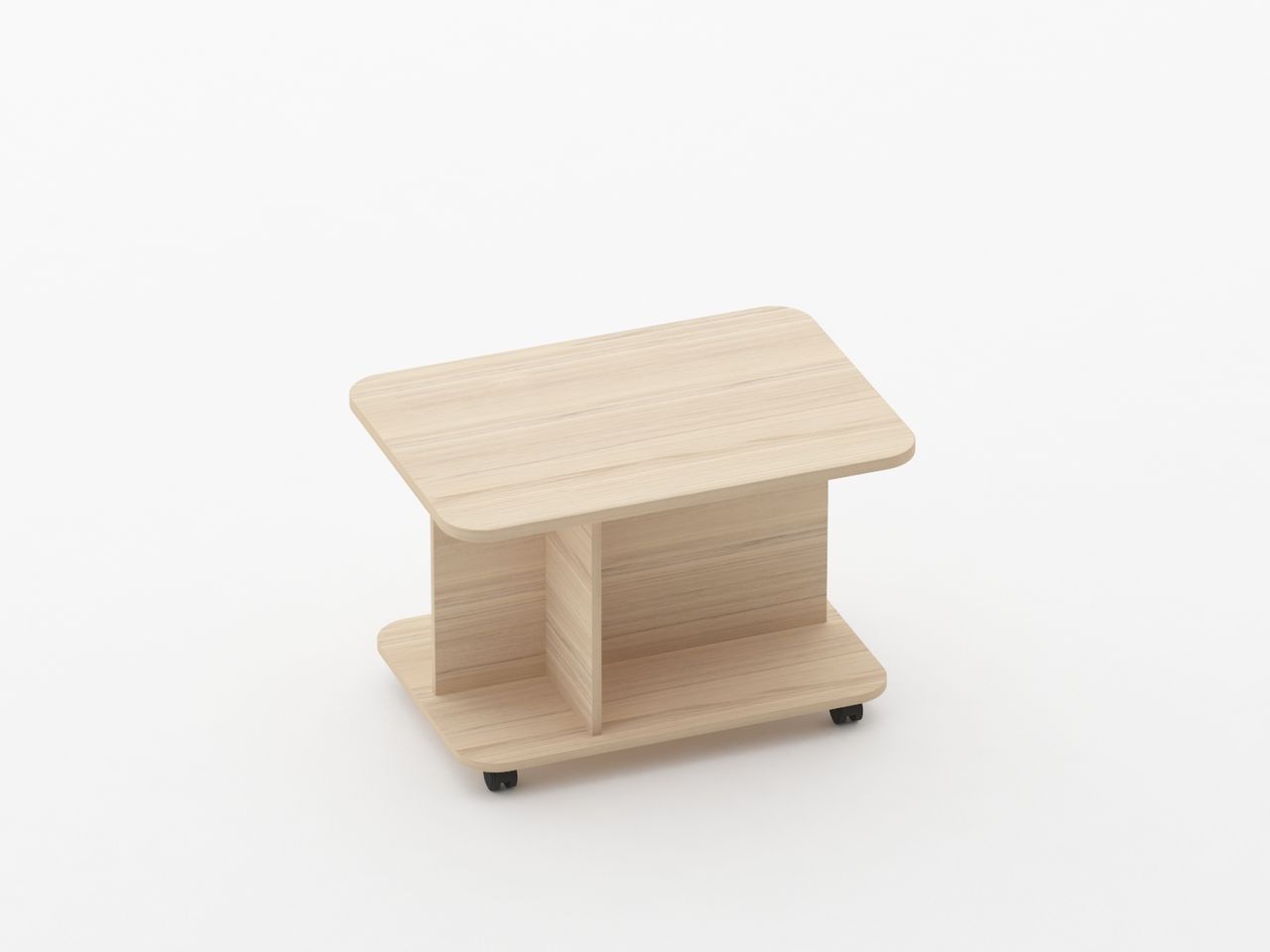 Стол журнальный Glassy 4.10 Бук светлый