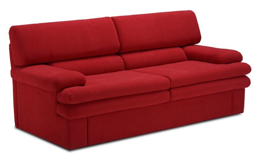 Диван трехместный Манхэттен 3 Красный (ткань)