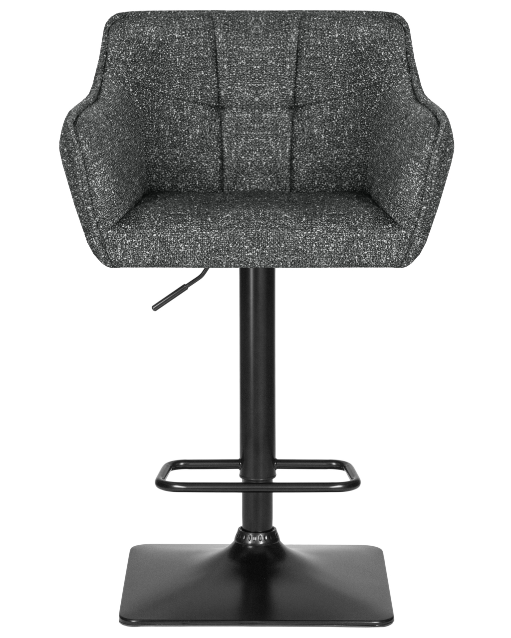 Стул барный DOBRIN RALF (серый твид (LEO11))