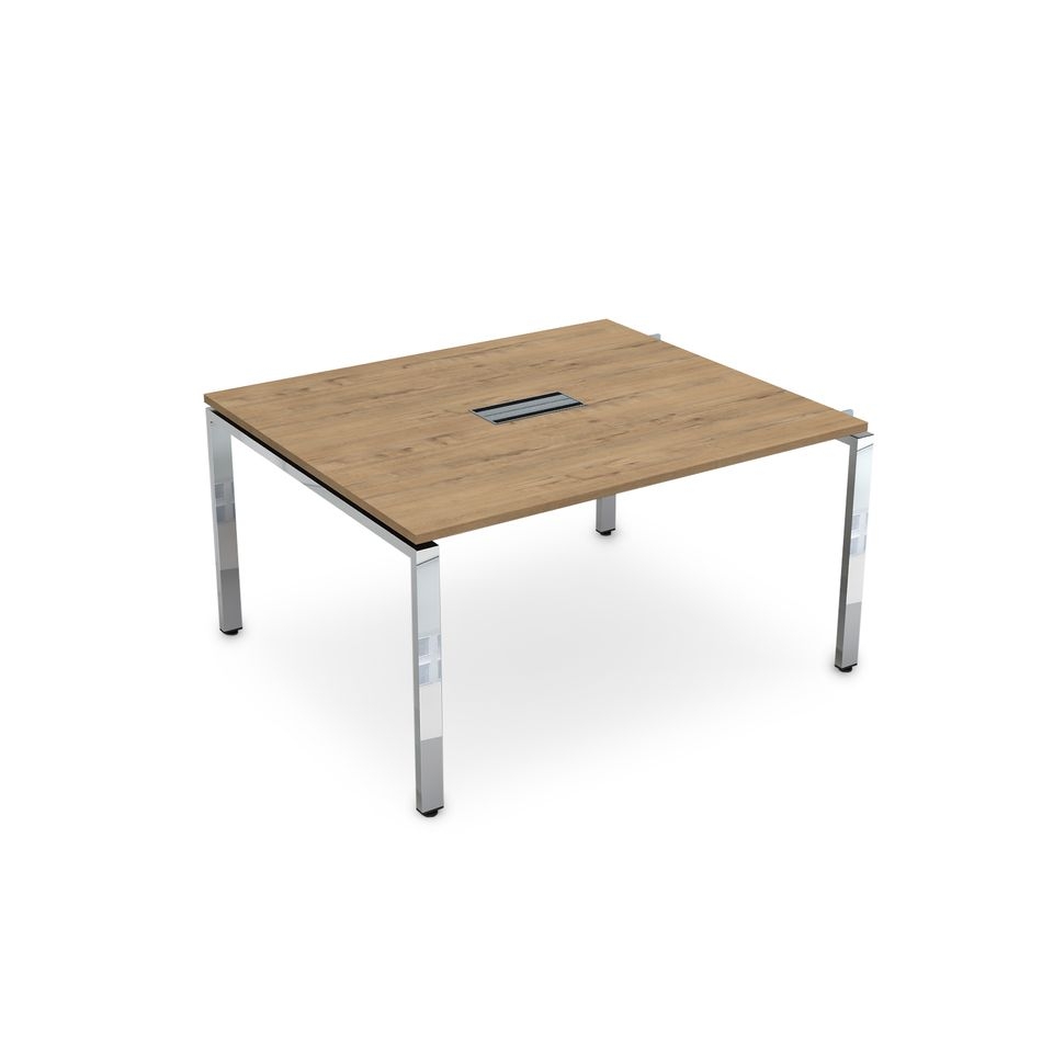 Стол системы БЭНЧ, переговорный, начальный GLOSS LINE НСПН-П.927 Teakwood