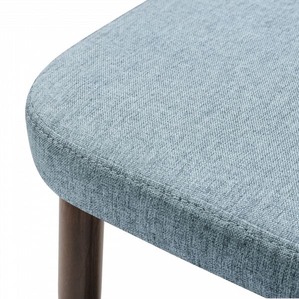 Стул Ledger св.серый/т. орех