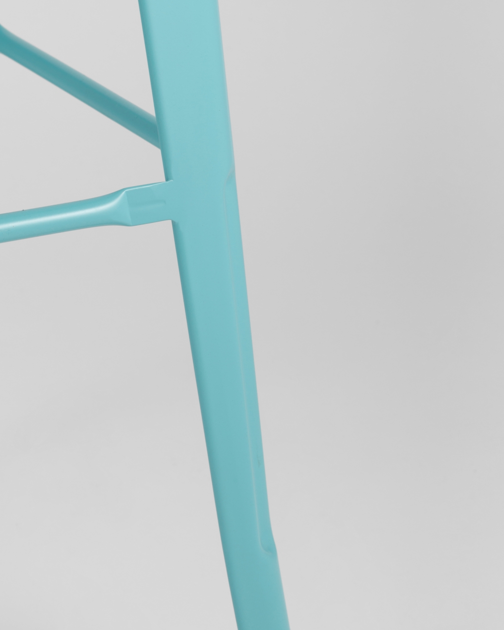 Стул барный Tolix Голубой матовый