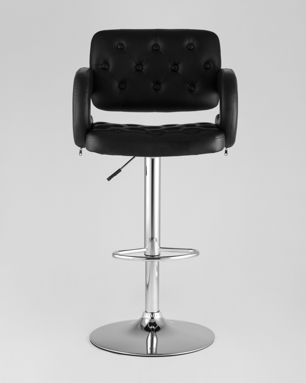 Барный стул Бентли PU-кожа Черный