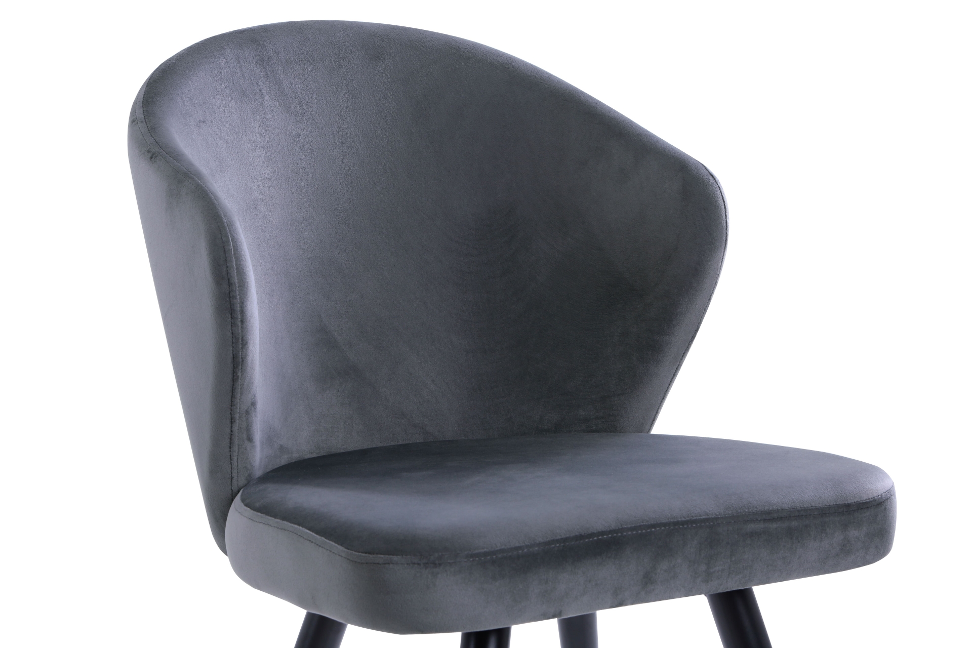 Стул Танго велюр Серый