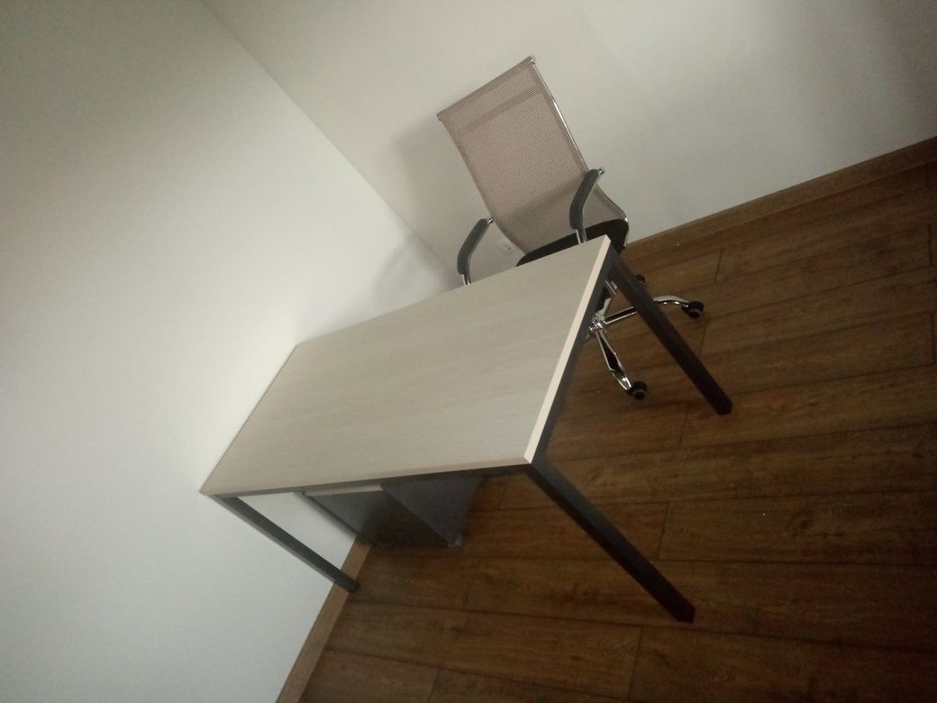 Стол на металлокаркасе Инновация I-31 Вяз Нэнси/Антрацит