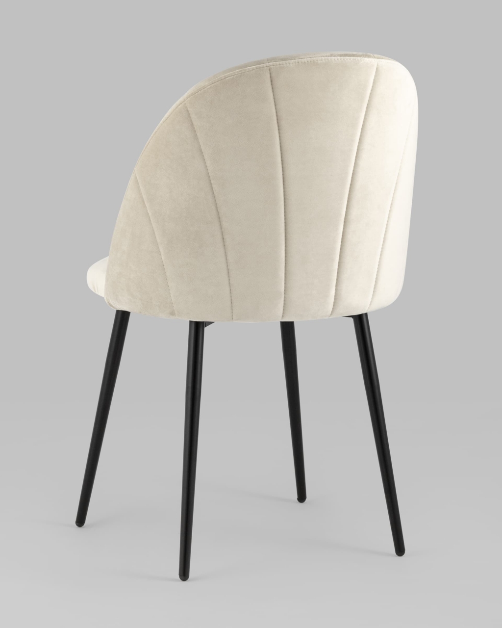 Стул Логан 2 шт. велюр Бежевый