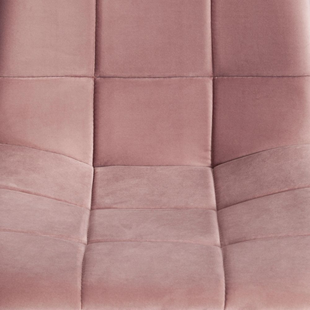 Стул CHILLY (mod. 7095-1) ткань/металл, 45x53х88 см, высота до сиденья 50 см, лавандовый barkhat 17/белый