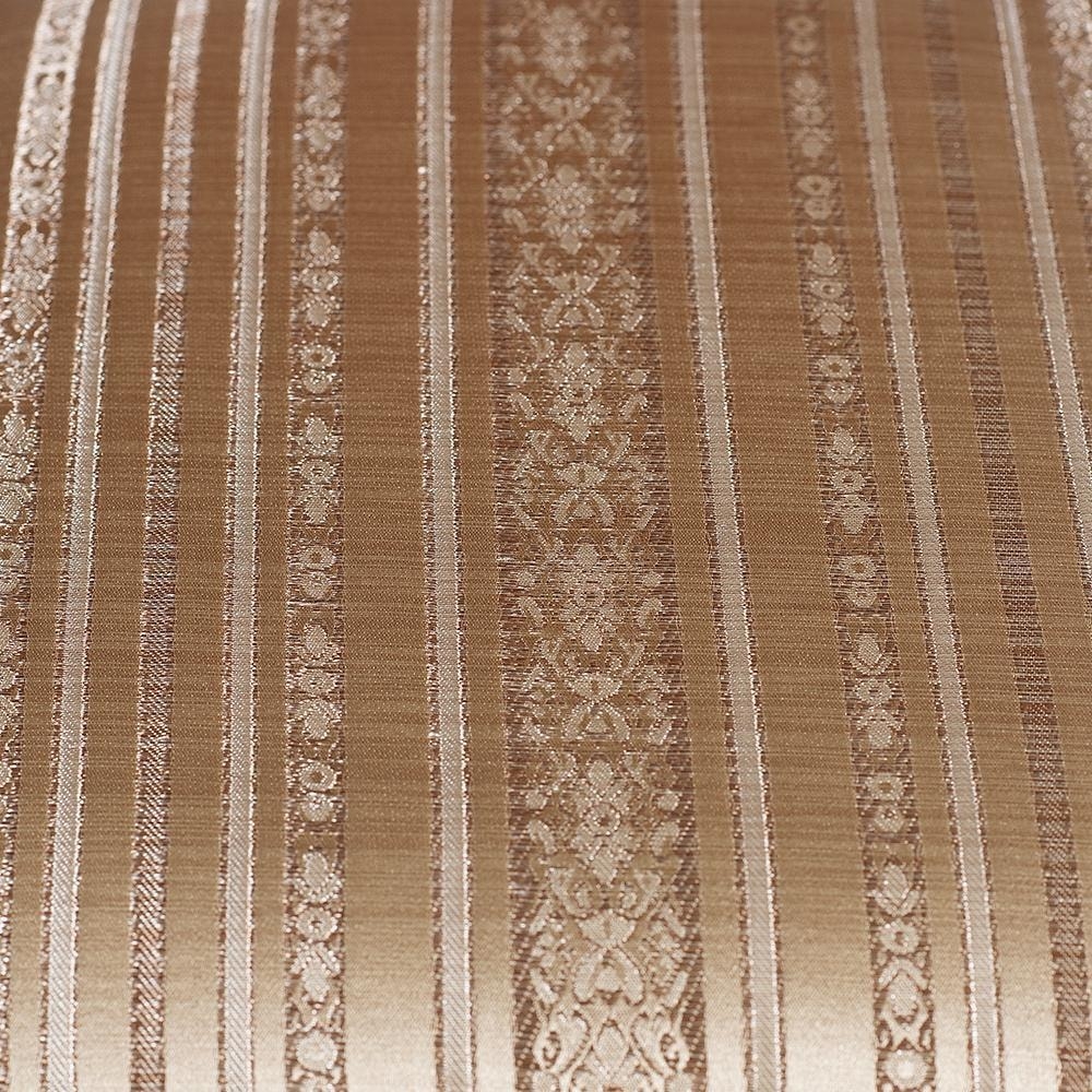 Стул Siena (SA-SC) дерево гевея, 46х59х98см, MAF Brown, ткань бежевая, рисунок золотистый (180-9)