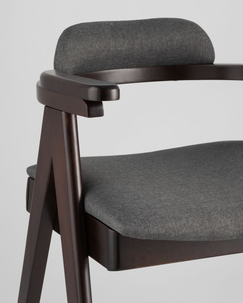 Комплект из двух стульев OLAV 2 шт Темно-серый