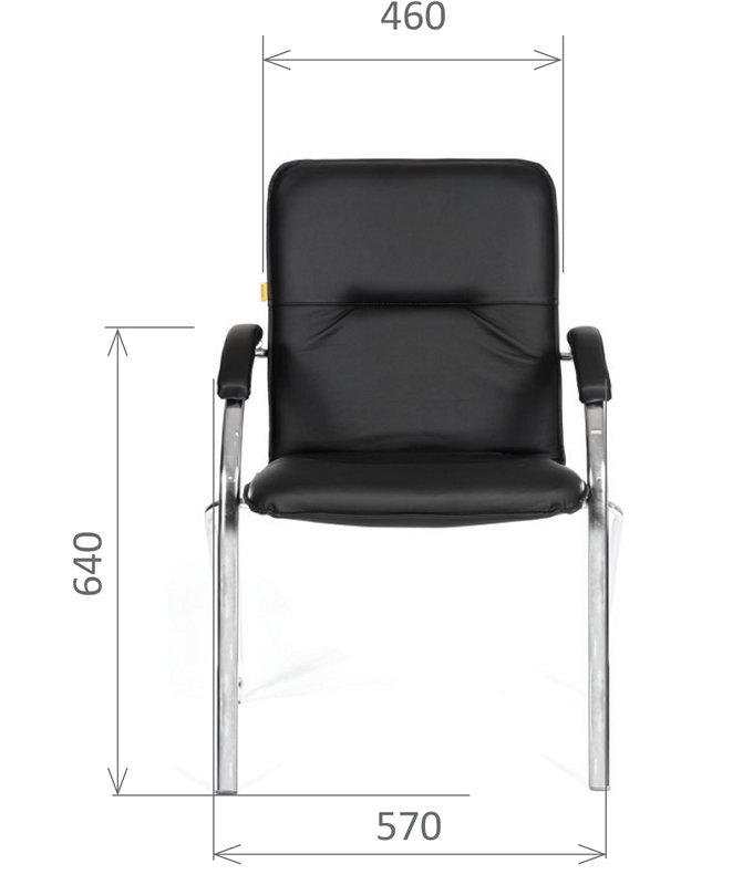 Кресло посетителя CHAIRMAN 850 Н (Н) Бежевый / (N)
