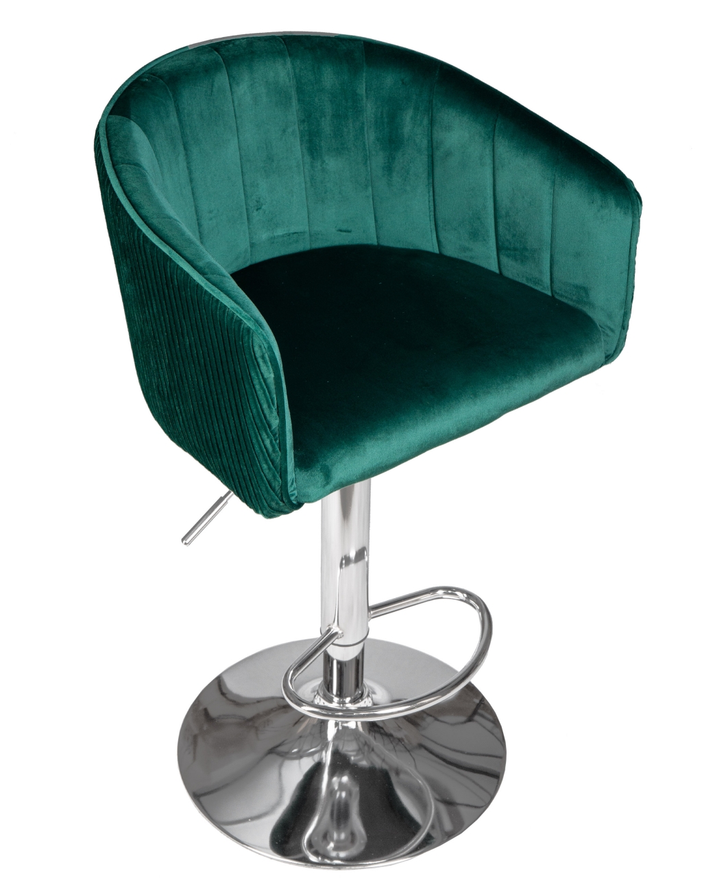 Стул барный DOBRIN DARCY Зеленый велюр 1922-9