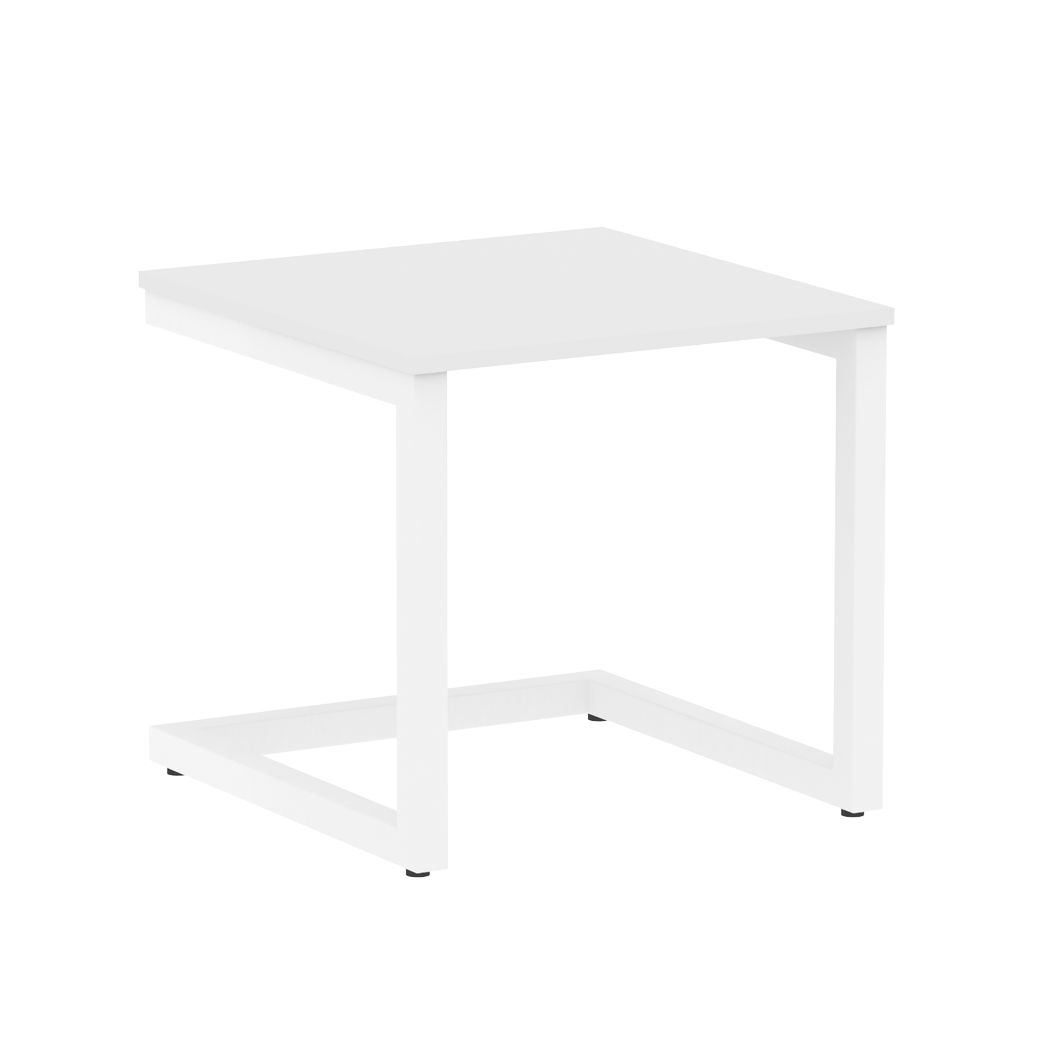 Журнальный стол HOME OFFICE VR.SP-2-58.G Белый/Белый металл