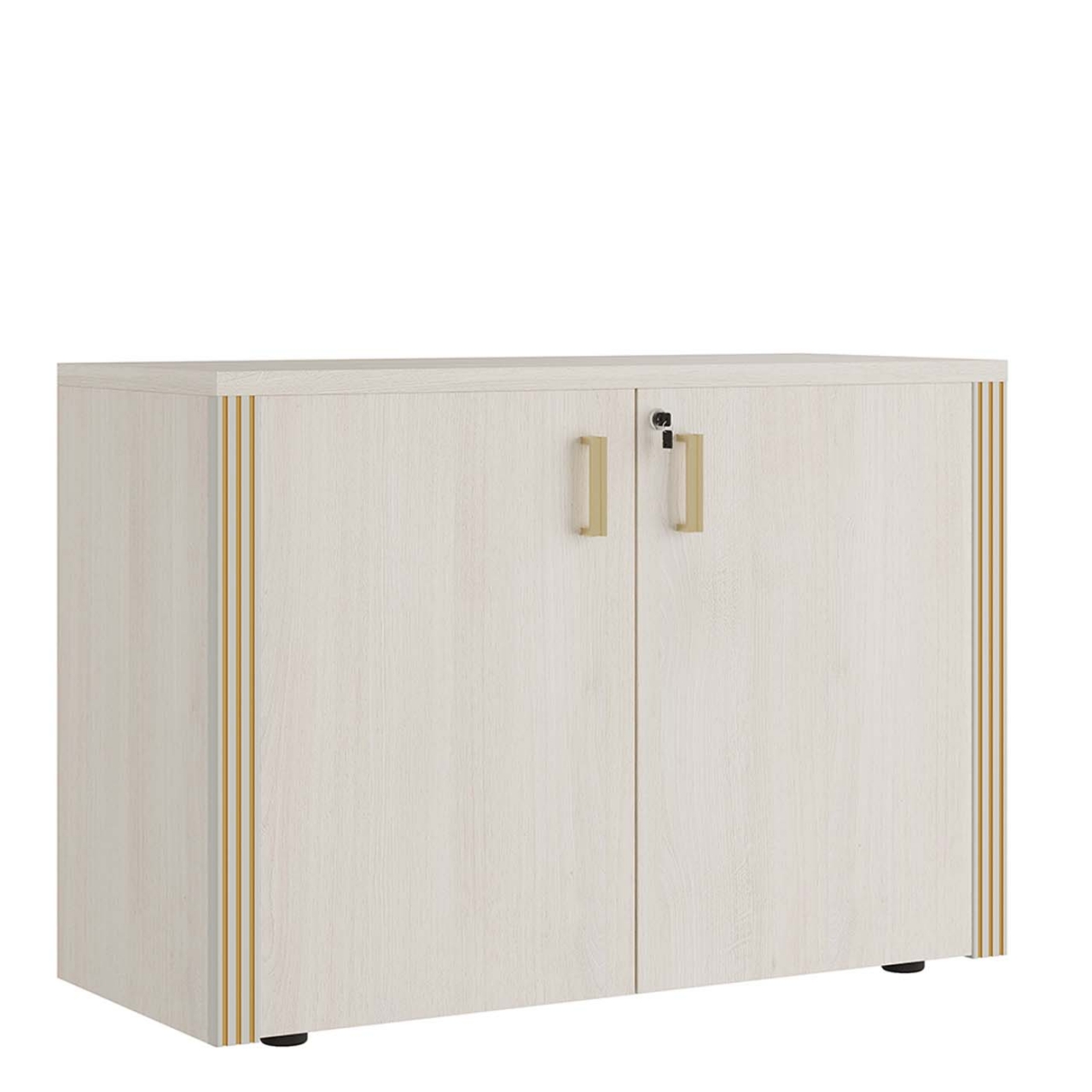 Креденция с декоративными элементами CHG24340204 дуб шамони светлый