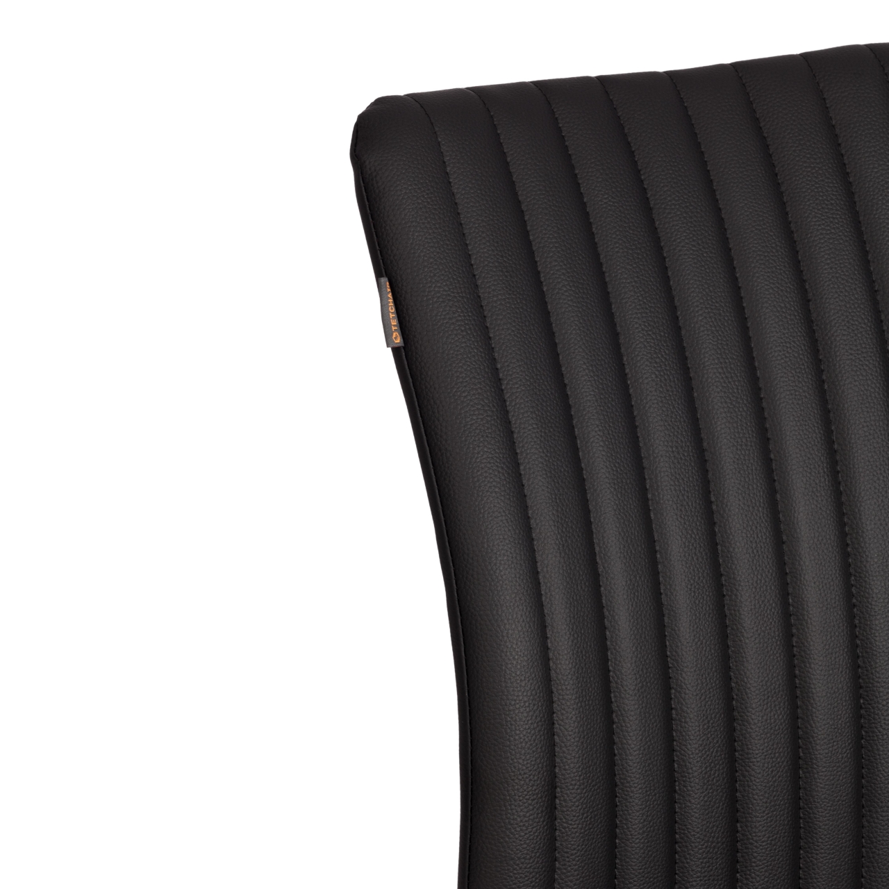 Стул обеденный Monte Carlo TREND, экокожа, черная, 49х51х93 см