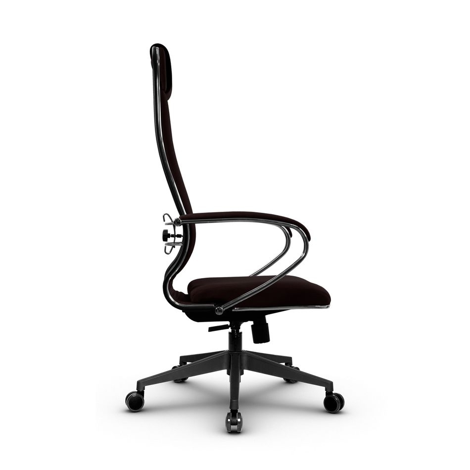 Кресло офисное METTA B 1m 32P/K127, Основание 17832 Комплект 4 Темно-коричневое