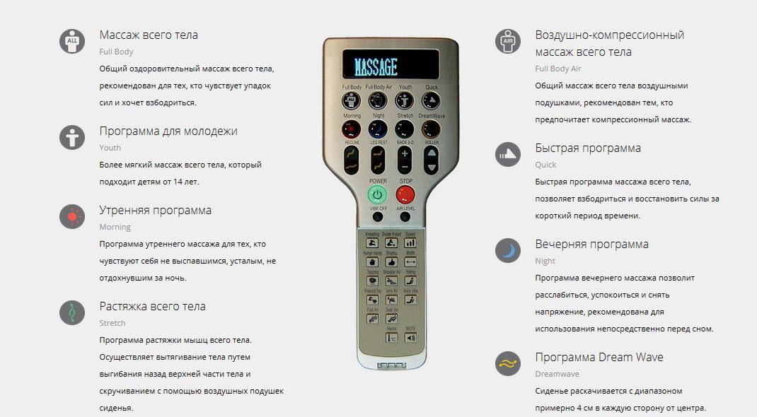 Массажное кресло DreamWave Бежевый