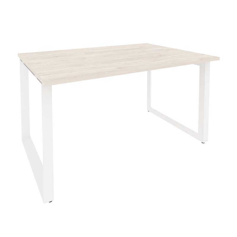 Стол переговорный (1 столешница) ONIX O.MO-PRG-1.3 Денвер Светлый/Белый