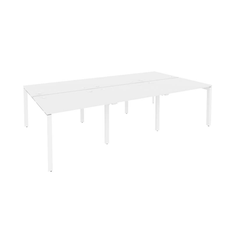 Рабочая станция на П-образном м/к ONIX O.MP-D.RS-6.1.8 Белый Бриллиант